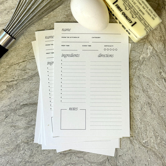 Recipe Cards 20ct
