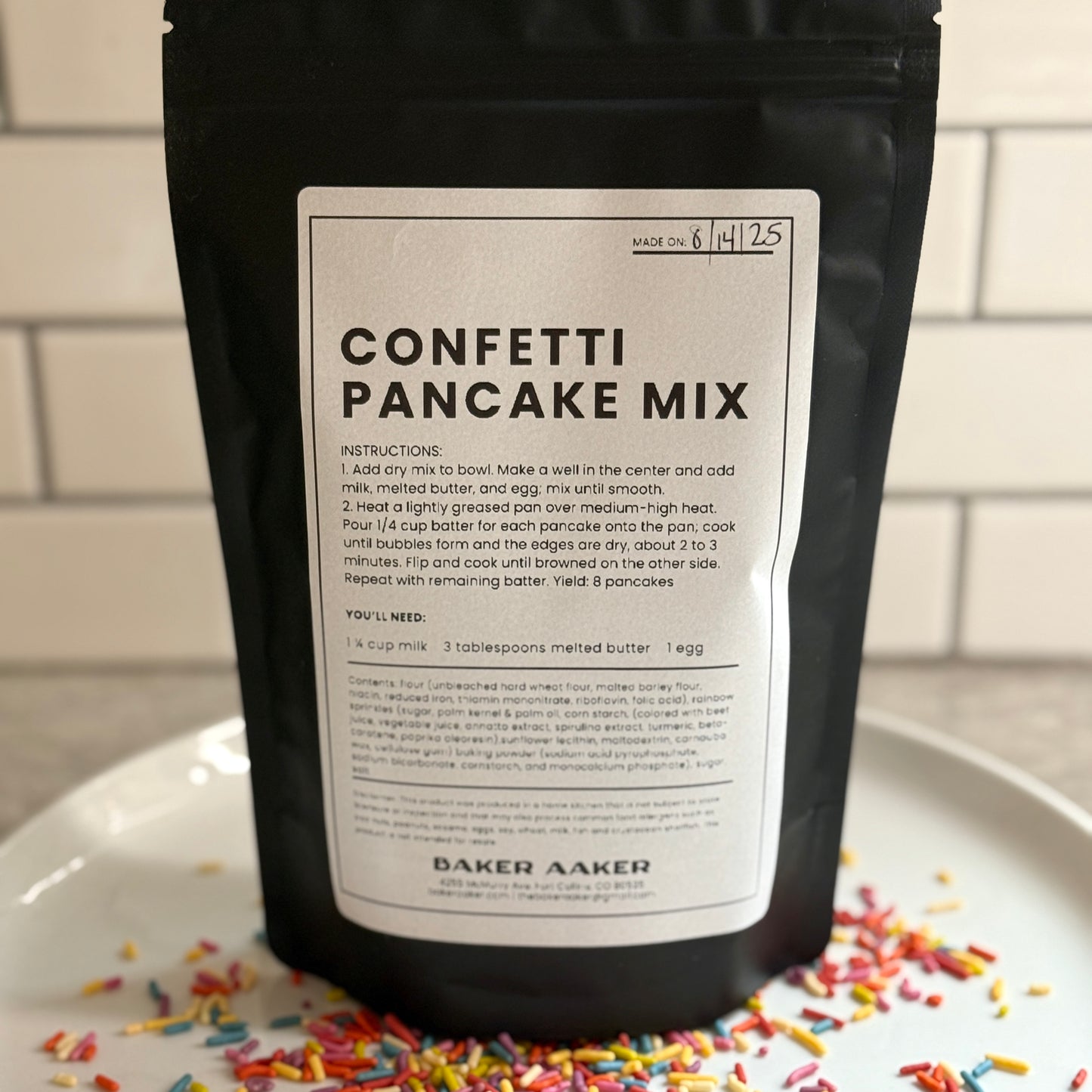 Confetti Pancake Mix